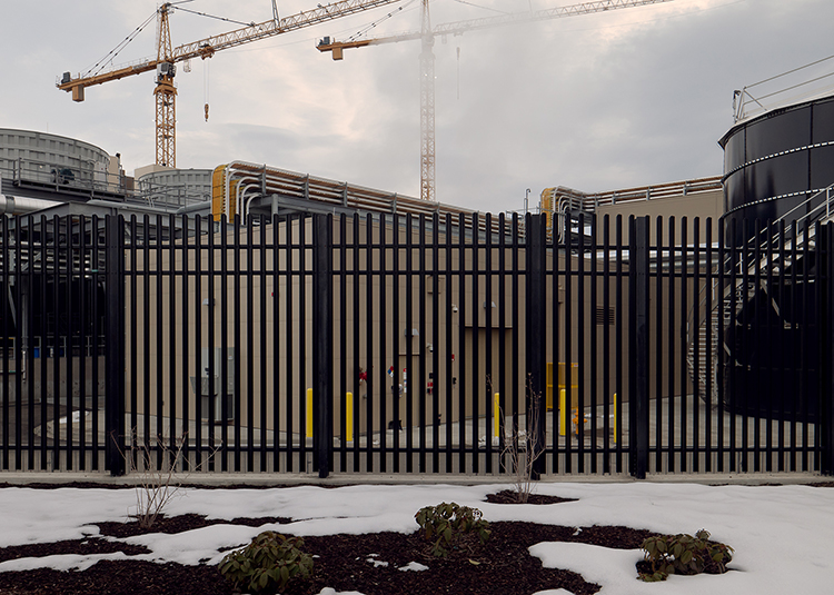 Google Data Center Fence, 2019, Archival Inkjet Print